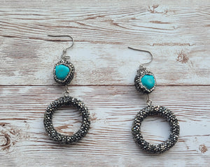 Turquoise Paved Hoops