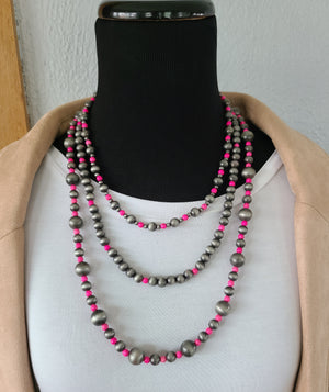Pink Howlite Layers
