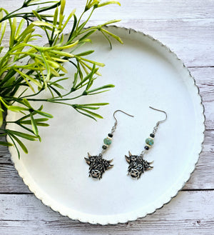 Highland Cow Earrings