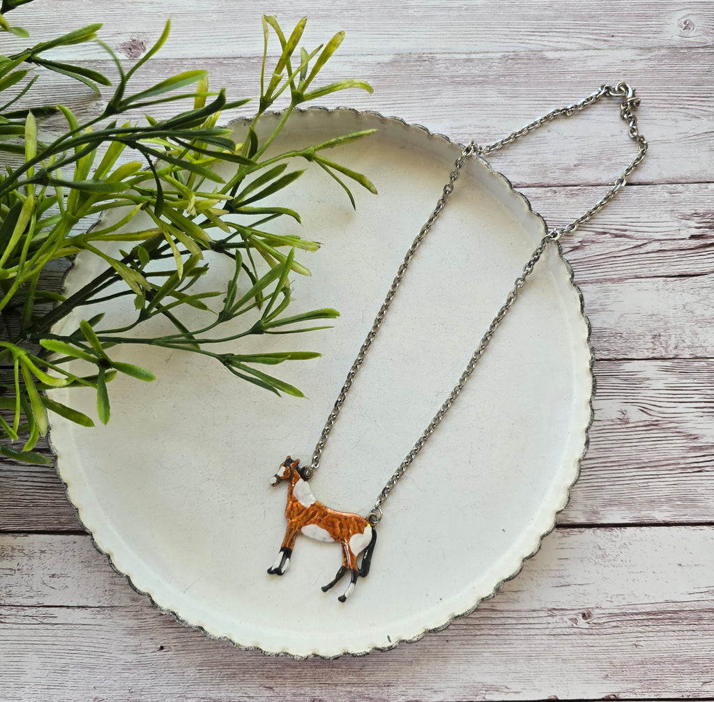 Bay Pinto Mare Necklace