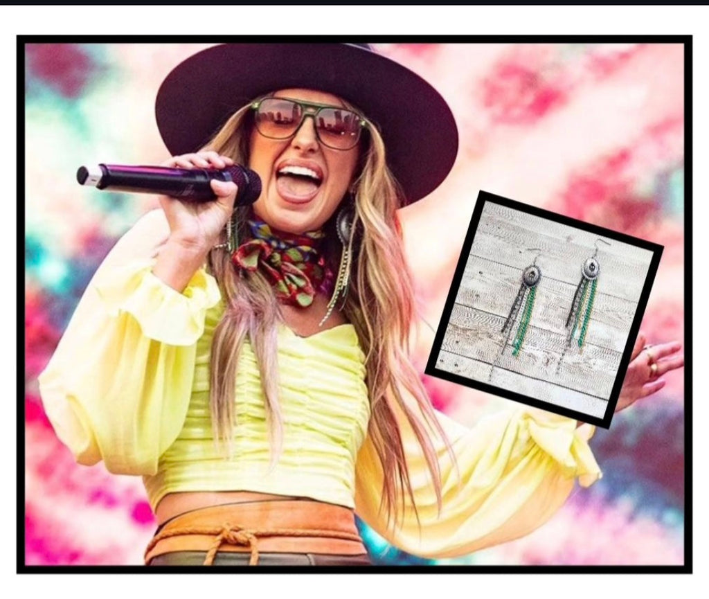 Chain Tassel Earrings